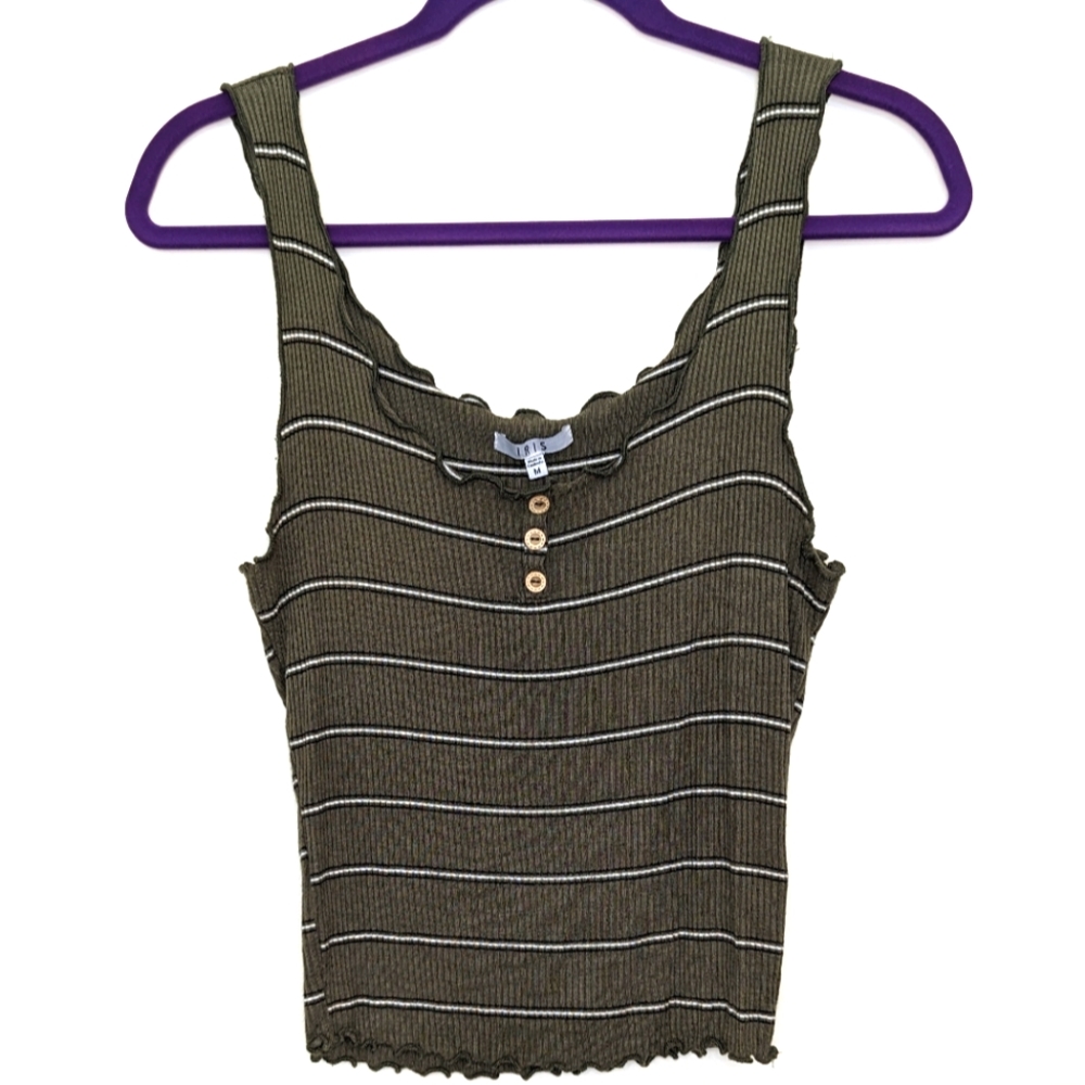 Green every day tank top
